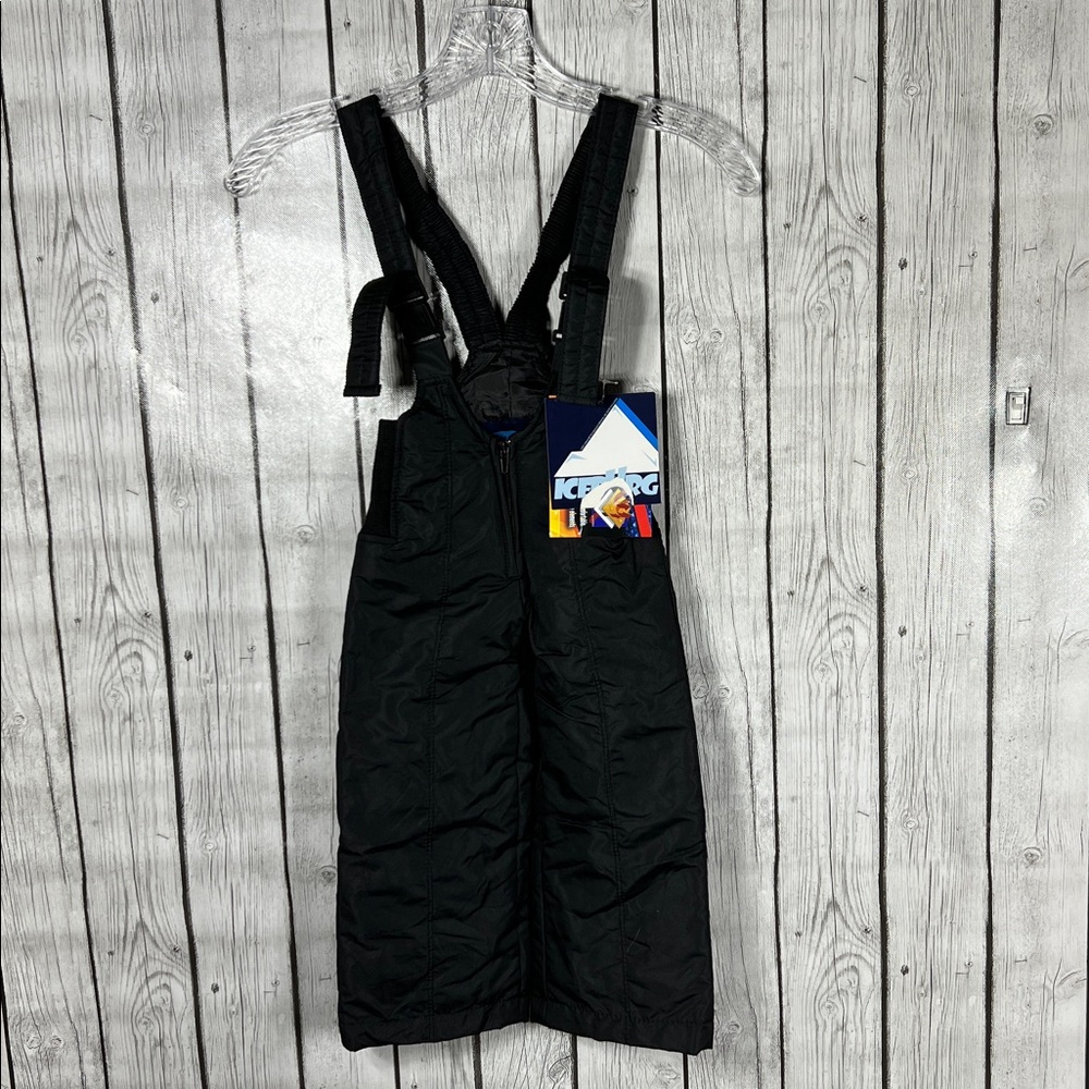 Iceburg girls black ski pants size 2T